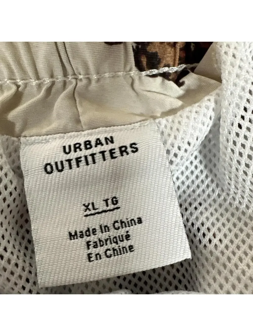 urban outfitters Men’s Animal Print  Swim Trunks Xl